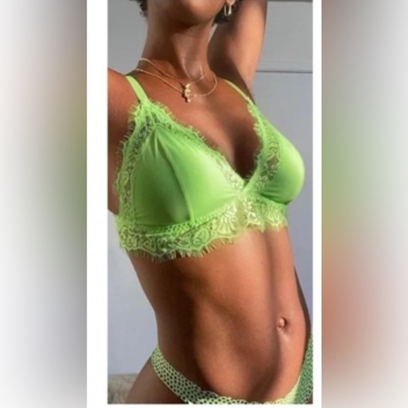 Bootaybag Kara Bralette lime Green - Picture 3 of 9